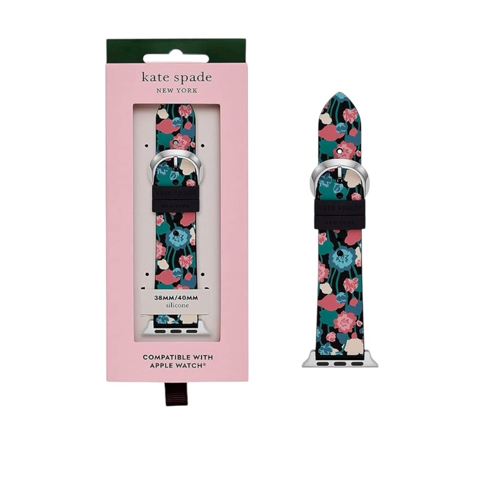 Kate Spade New York Designer Interchangeable Silicone Band, Floral